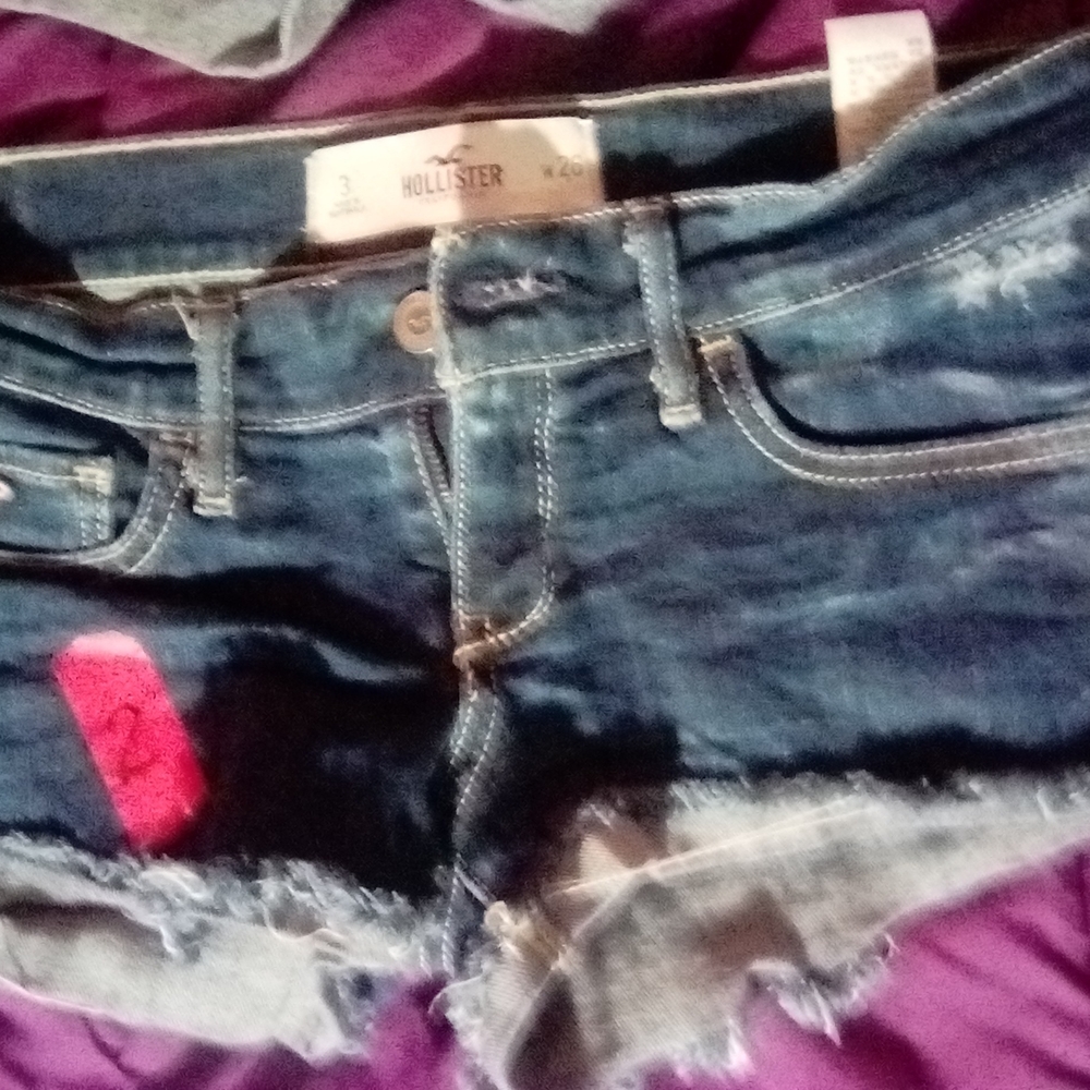 Hollister Distressed Denim Shorts